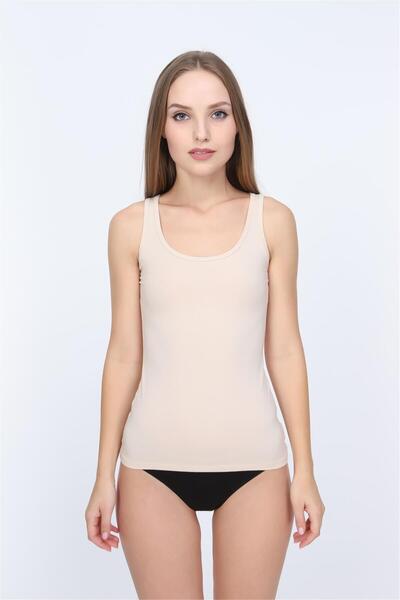 OBJE Women's Skin Combed Cotton Modal Thick Strap Undershirt