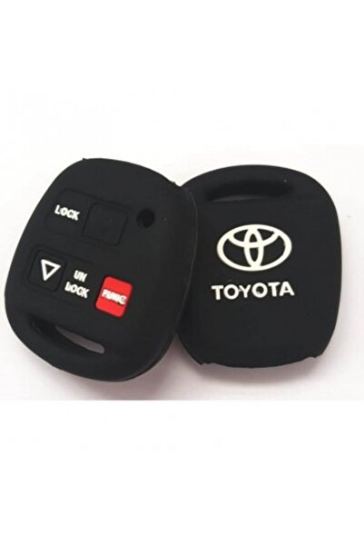 Xenon Bright Κάλυμμα κλειδιού αυτοκινήτου Toyota από σιλικόνη με 2 κουμπιά + ...