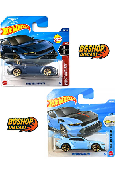 HOT WHEELS فورد موستانج جي تي دي (مجموعة من قطعتين)