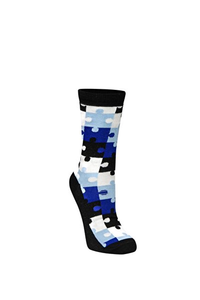 OBJE Unisex Green Popcorn Pattern 5-Piece Socks