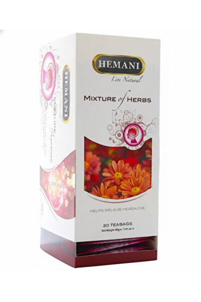 Zamani Herb Mixture of Herbs - Headache Relief Tea (20 Bags x 2g)
