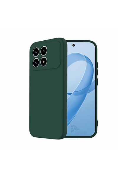 HANPORIUM حافظة سيليكون متوافقة مع هاتف Poco F8 Pro - غطاء مرن بلون باستيل مع...