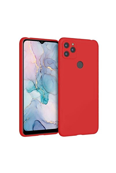 HANPORIUM حافظة سيليكون متوافقة مع جهاز General Mobile GM22 - غطاء مرن مع حما...