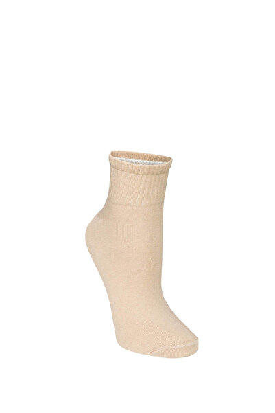 OBJE جوارب نسائية مسطحة باللون الأزرق للتنس مكونة من 3 قطع