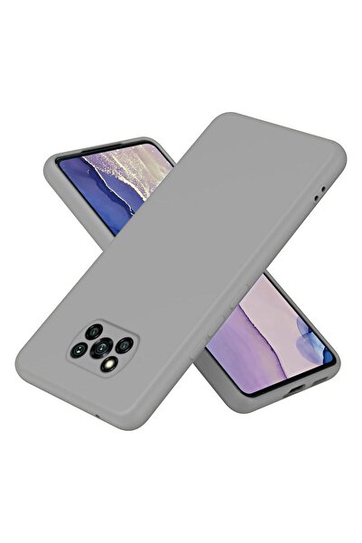 HANPORIUM حافظة سيليكون متوافقة مع هاتف Poco X3 Pro - غطاء مرن بلون الباستيل ...