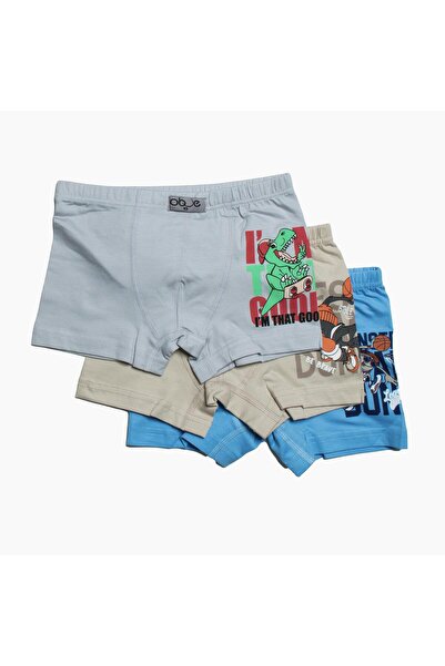 OBJE Boy's Legent Assorti 3-Piece Boxer