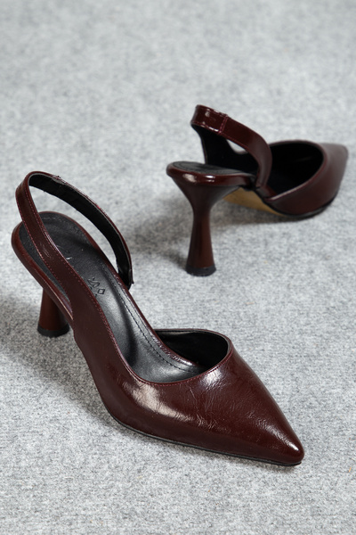 Mc vay Shoes Kamilla MD159 Pantofi cu toc pentru femei, din piele lacuită înc...