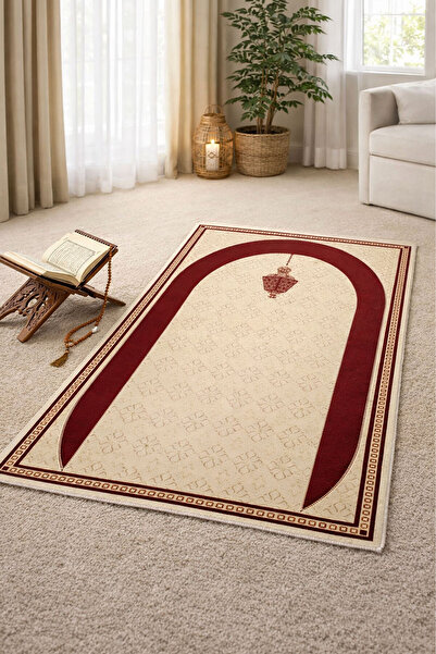 Nihai Ev Dijital Diz Ağrıtmayan Yumuşak Kaymaz Antialerjik Seccade Namazlık Ç...