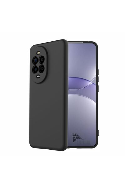 HANPORIUM غطاء سيليكون متوافق مع هاتف هواوي نوفا 14 برو - غطاء مرن بلون الباس...