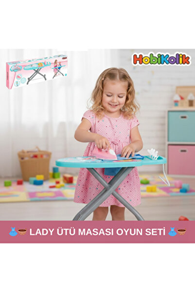 Art Tone 👗🧺LADY ÜTÜ MASASI OYUN SETİ 3 YAŞ+ 👗🧺