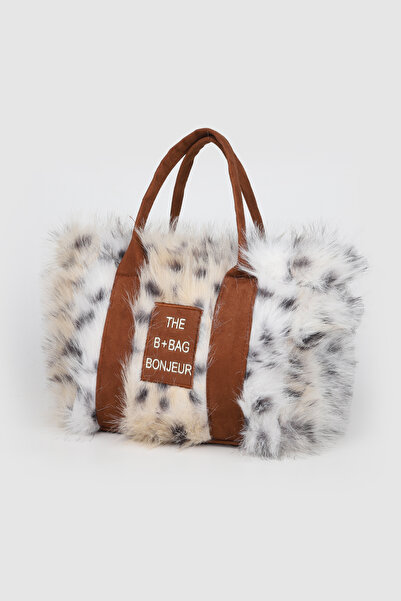 La La'Graccio Paris Lagraccio Paris Women's B+Bag Plush Hand and Crossbody Bag