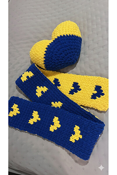 ipeklife Taraftar atkı yastık takım fenerbahçe