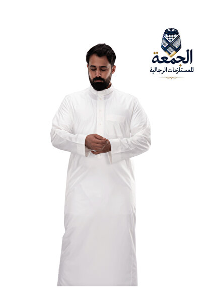 Drosh Droush Espan Zipper Men's Thobe (Size 58 inches)