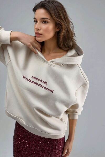 Hiccup BUSEM Φούτερ με στάμπα, μακρυμάνικο και με κουκούλα