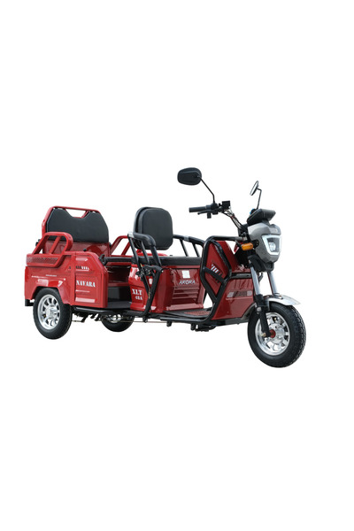 Arora Navara Xlt Üç Tekerli Elektrikli Motosiklet - Kırmızı