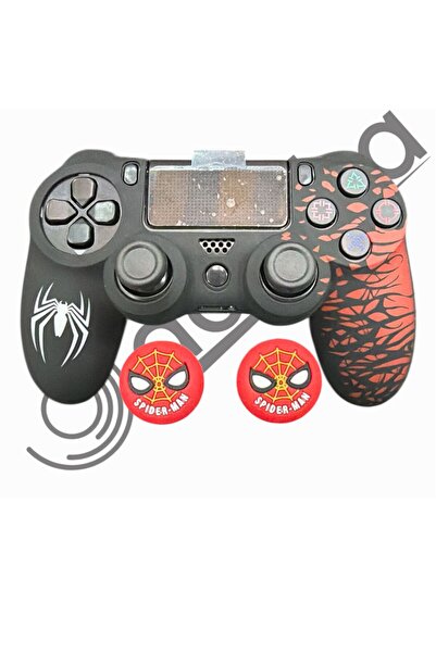 Doreka PS4 Dualshock Spider-Man Koruyucu Silikon Kılıf ve Analog korucusu