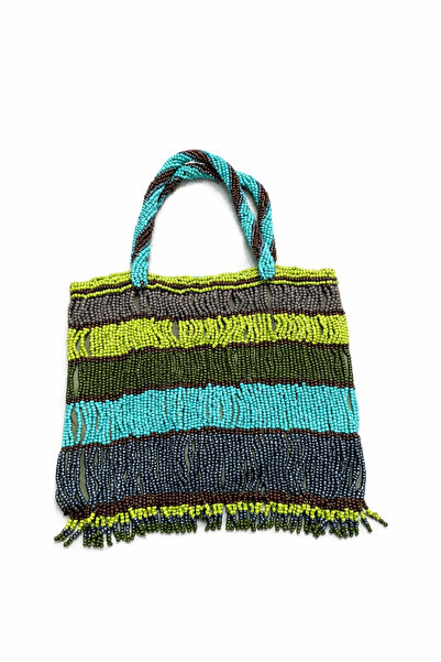 Luna Boncuk çanta el yapımı el işlemesi çanta