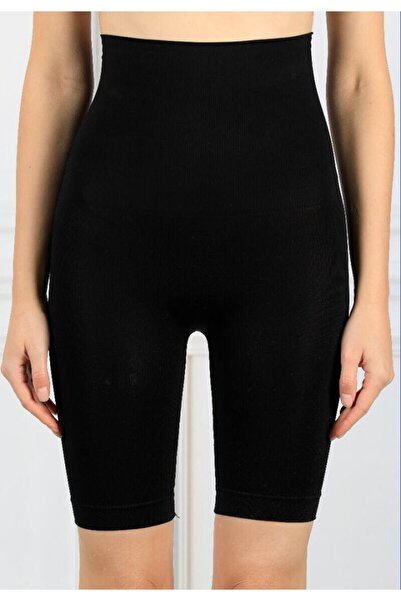 TOSKI Buttock-lifting shapewear with silicone and shorts - Black