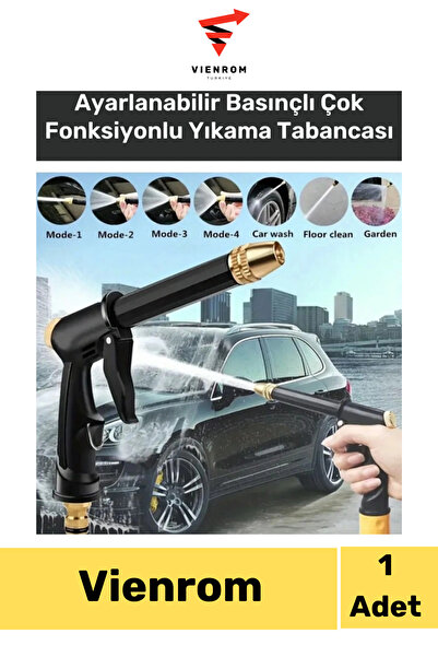 Vienrom #OtoAksesuarSeti Araba Yıkama Tabancası Ayarlanır Başlık Basınçlı Çok...