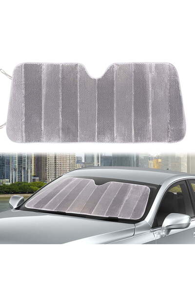 Lisinya Auto Front Windshield Sun Protection Foldable Heat Insulation for For...