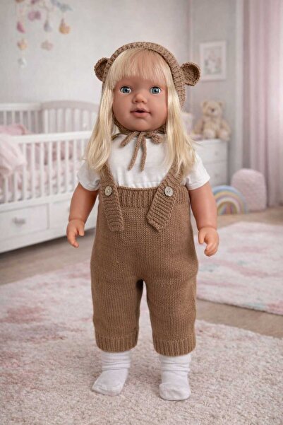 ŞAŞKIN HOUSE KONUŞAN SEVİMLİ ET BEBEK & 65 CM SEVİMLİ SESLİ OYUNCAK BEBEK & E...