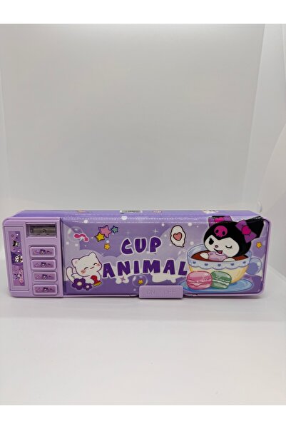 winingo 2Y Shop Kuromi Kalemtıraşlı Manyetik Kapak Kalem Kutusu Çok fonksiyon...