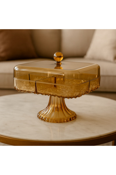 Generic Nuts Serving Dish with Lid