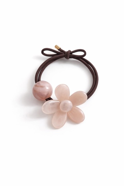 LİNACO Çiçek Boncuk Detaylı Saç Tokası