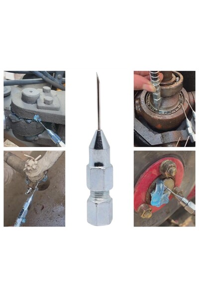 OEM Grease needle adapter, for narrow surfaces, bearing lubrication, grease i...
