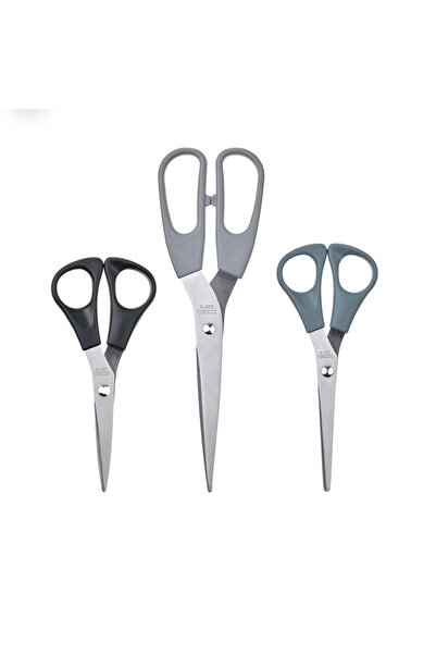 IKEA Mutfak Makası Seti 12 cm; 13 cm ve 14 Cm İkea3'lü Set Makas Paslanmaz Çe...