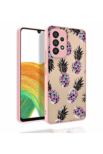 Subutu حافظة جالاكسي A53 5G مع غطاء نورا اللامع SBT مع حماية للكاميرا - NO1