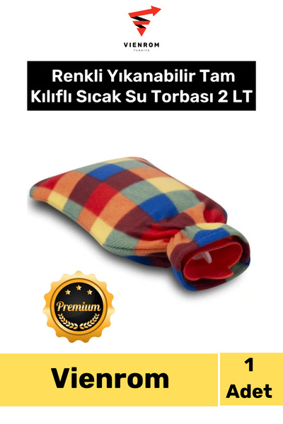 Vienrom # Hot Water Bag and Heating Pad Hot Water Bag 2 Lt with Fleece Cover ...