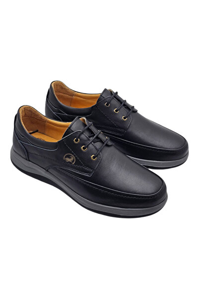 Ekinci NİHOMALL20 Erkek Ekstra Conforlu Hakiki Deri Ortopedik Ayakkabı