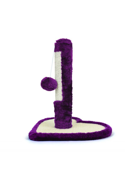 PisiMall Sisal Heart for cats, Leopet, 29x29x30 cm