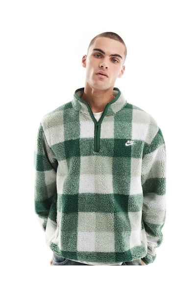 Nike Sportswear Club Winter Half-Zip Sherpa Polar Üst