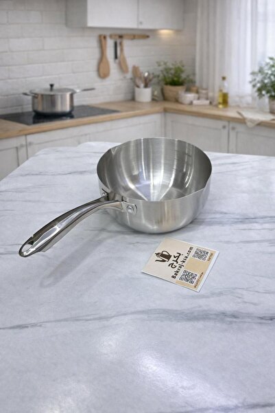 bakraj 1.2 liter stainless steel pot