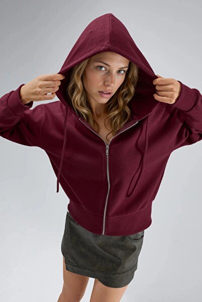 Hiccup Busem Hooded Zippered Pocket Jacket