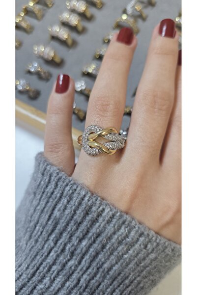 ARTEMİSİA خاتم نسائي بتصميم فاخر ومضيء بلونين قابل للتعديل بدون رقم