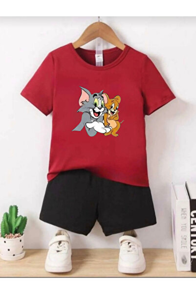 DOCE ELEGANTE طقم صيفي مطبوع للأطفال من توم وجيري