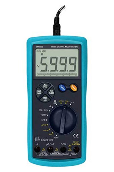 All Sun Multimetru true RMS USB EM6000