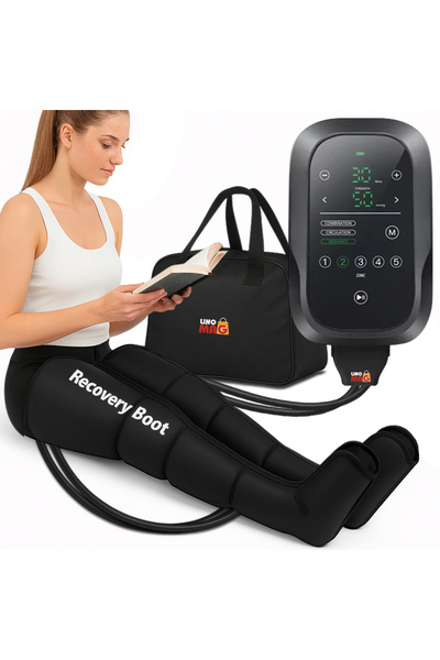 Linomag Aparat de masaj pentru picioare, compresie de aer, Linomag®, 10 camer...