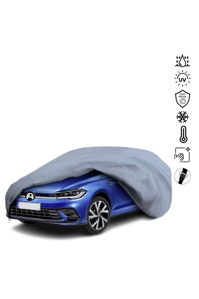 ULTRASHOP Volkswagen Polo (2020 - ) Su Geçirmez Araba Brandası Dış Mekan Oto ...