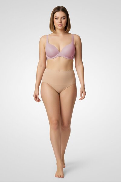 FIT Figure Improving Technology Women 3Pcs High Waist Shaping Briefs, Multicolor