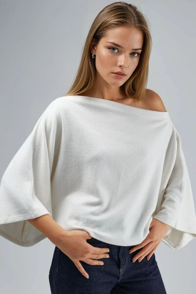 Hiccup Busem Relaxed Fit Knitted Blouse