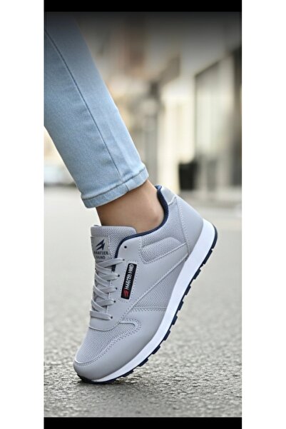 Master Mind Kadın Spor Ayakkabı Rahat Hafif Esnek Kaymaz Taban Yürüyüş Ayakka...