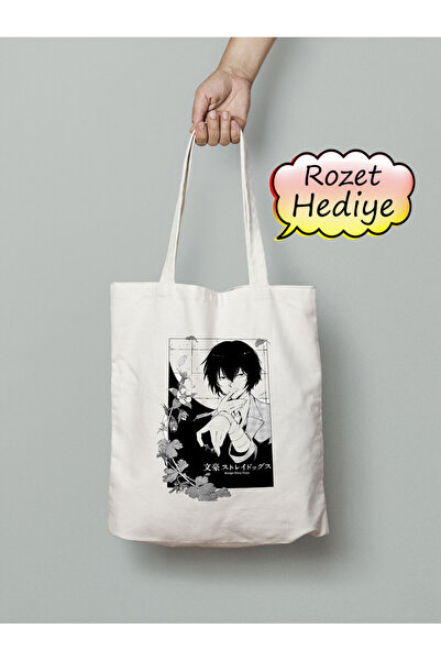 Akumastik Τσάντα χειρός Bungou Stray Dogs Dazai 35x40 εκ. - Τσάντα Tote - Τσά...