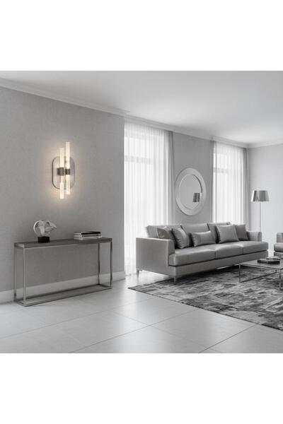 Elizim Home Lighting Linea 2 krom pilli aplik
