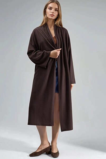 Hiccup Busem Open Front Long Cardigan