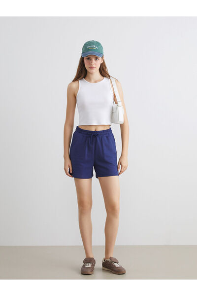 LC Waikiki Νέα σεζόν Γυναικεία Σορτς με ελαστική μέση - S5RN39Z8