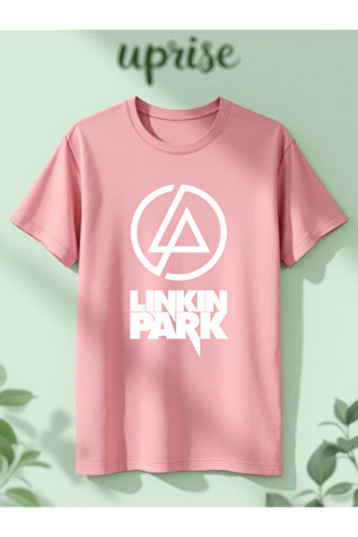 Vordevia تي شيرت قطني كبير الحجم مطبوع عليه لينكين بارك